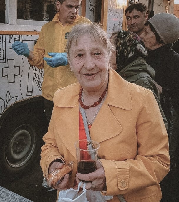 Фотография бездомного